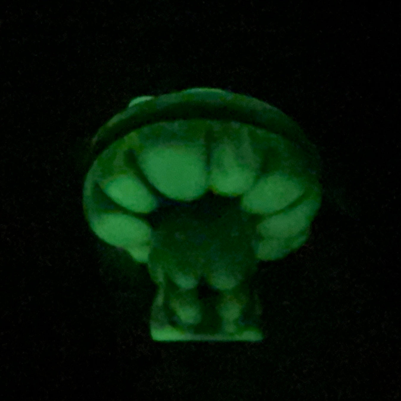 "SWIRPLE" - Purple & GID Double Pour SHUMI Sofubi