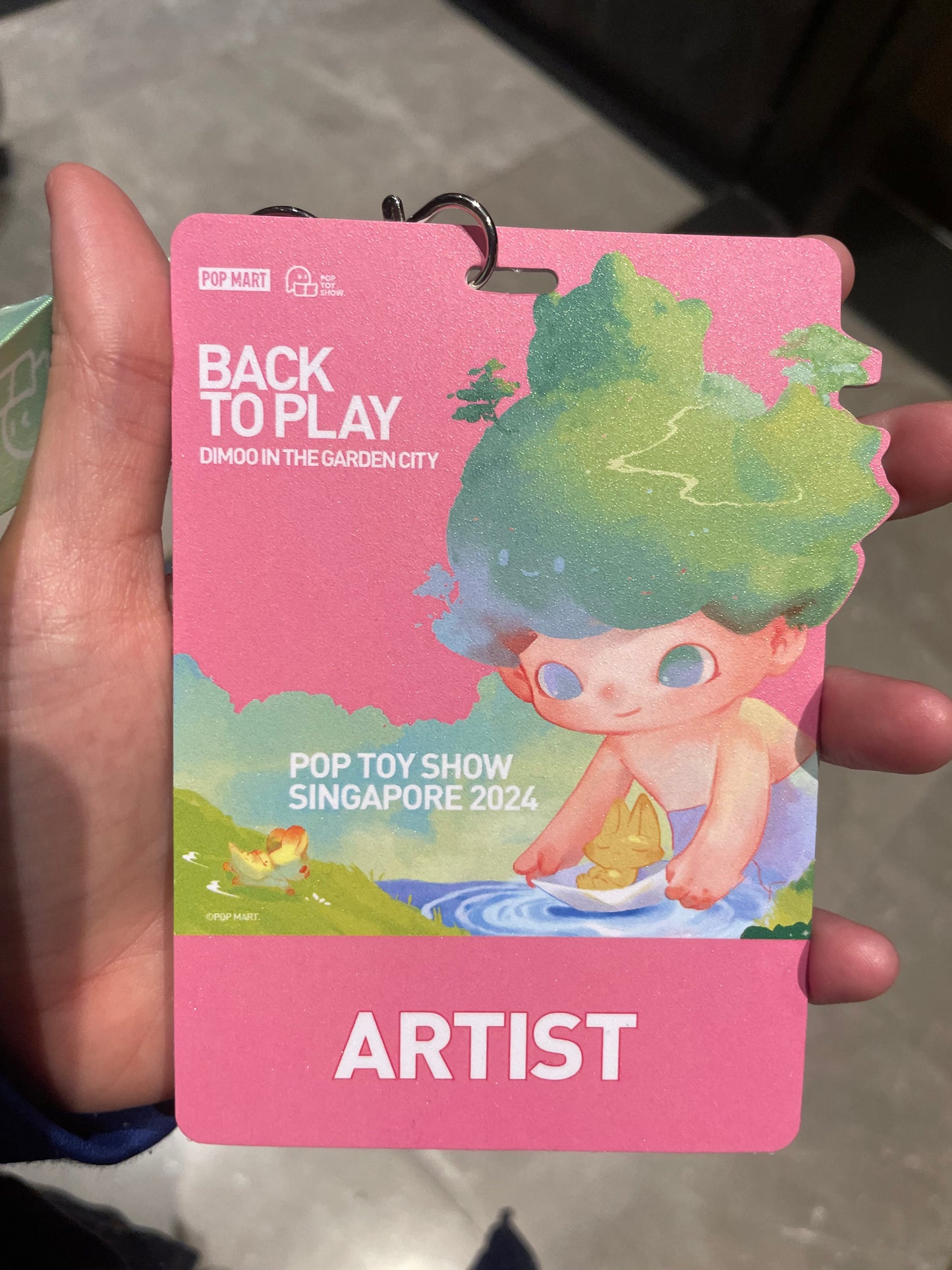 Forest Pop - Original Live Painting from POP MART Toy Show