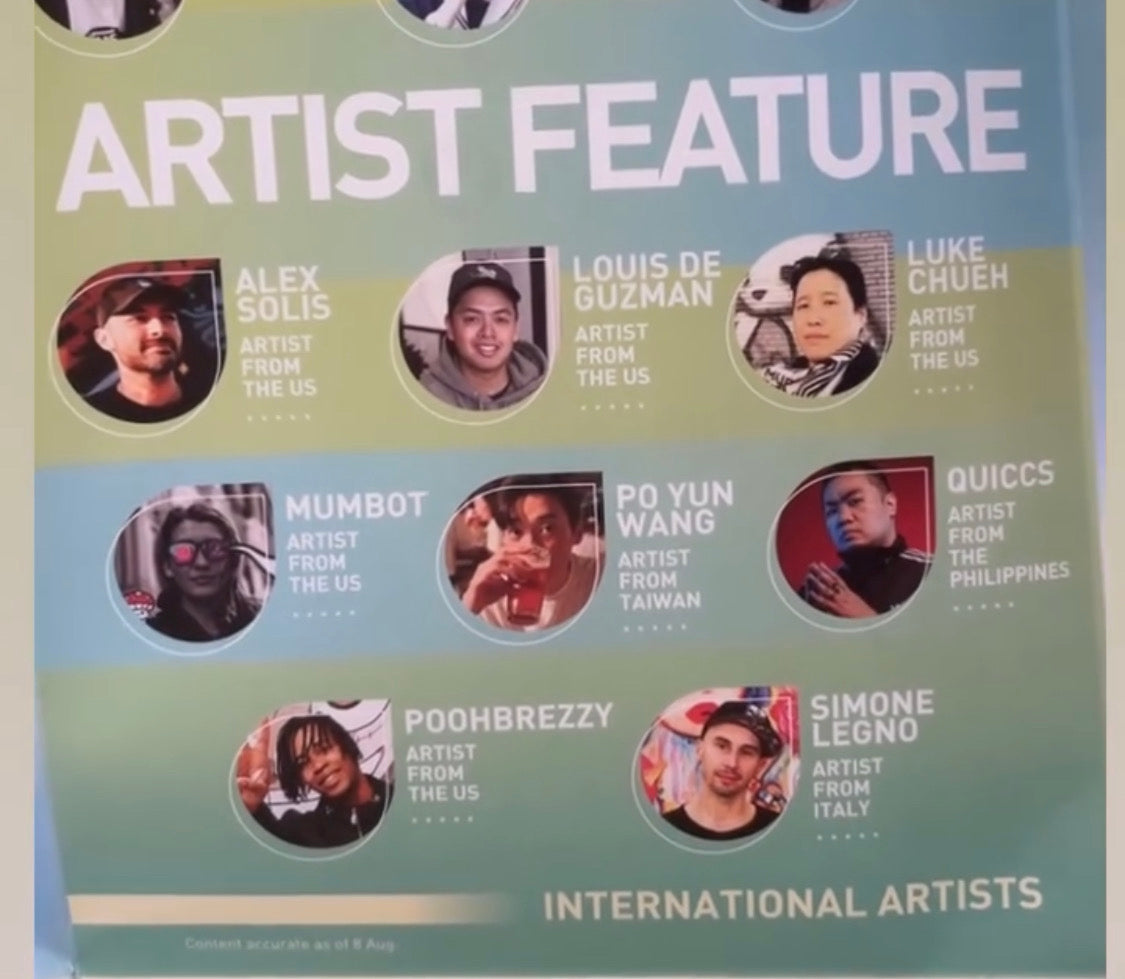 Forest Pop - Original Live Painting from POP MART Toy Show