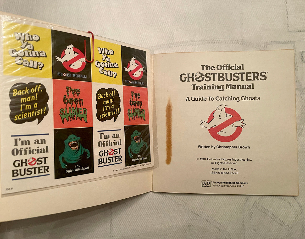 The Official GHOSTBUSTERS Training Manual